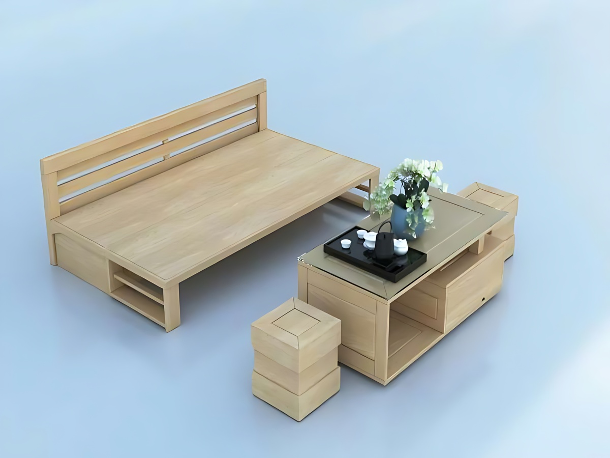 Sofa giường đa năng giúp tối ưu không gian cho căn hộ diện tích nhỏ.