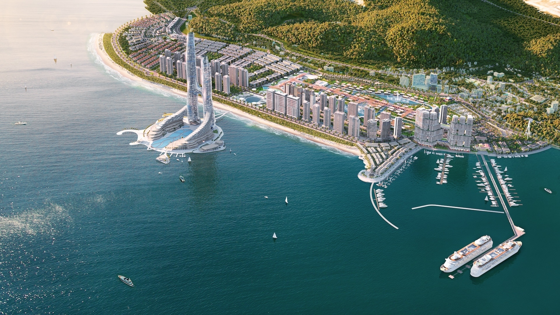 Quần thể Sun Elite City - "mỏ neo" giữ chân du khách và tạo dòng tiền bền vững cho giới đầu tư.