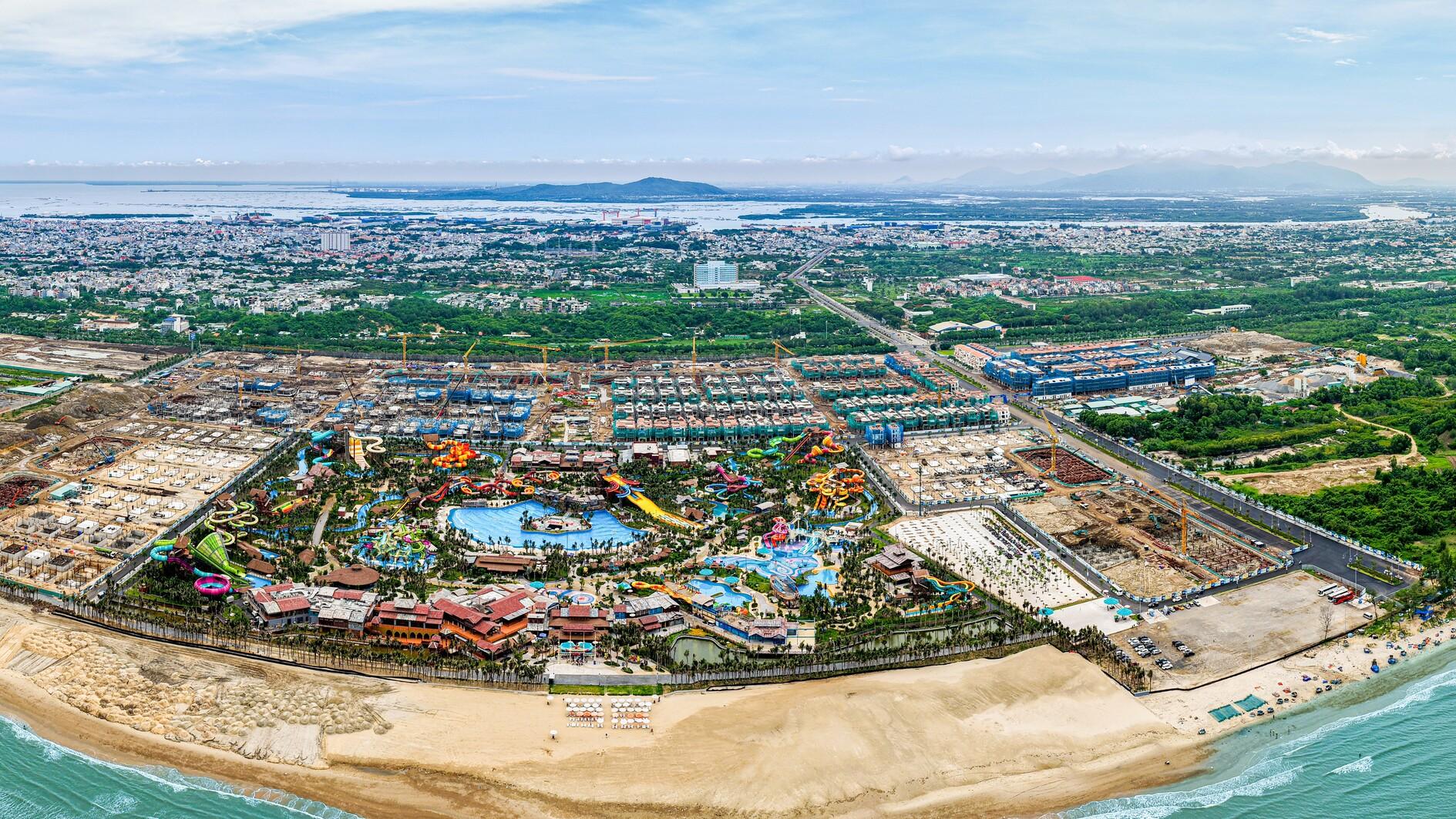 Đại đô thị Blanca City hoàn thiện nhiều hạng mục quan trong sau một năm thi công.