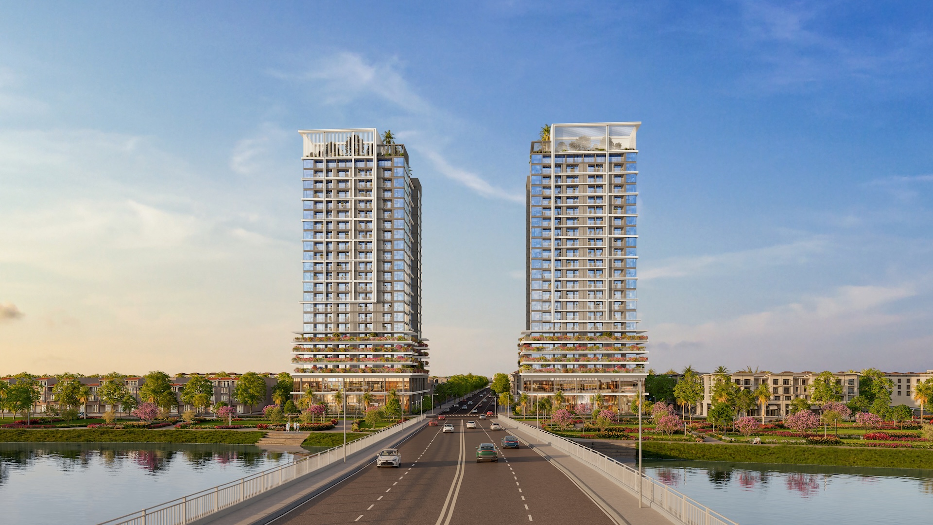 Vị trí "kề sông Hàn, cận tiện ích" biến S-Light Tower thành điểm đến an cư hoàn hảo tại đại đô thị Sun NeO City.