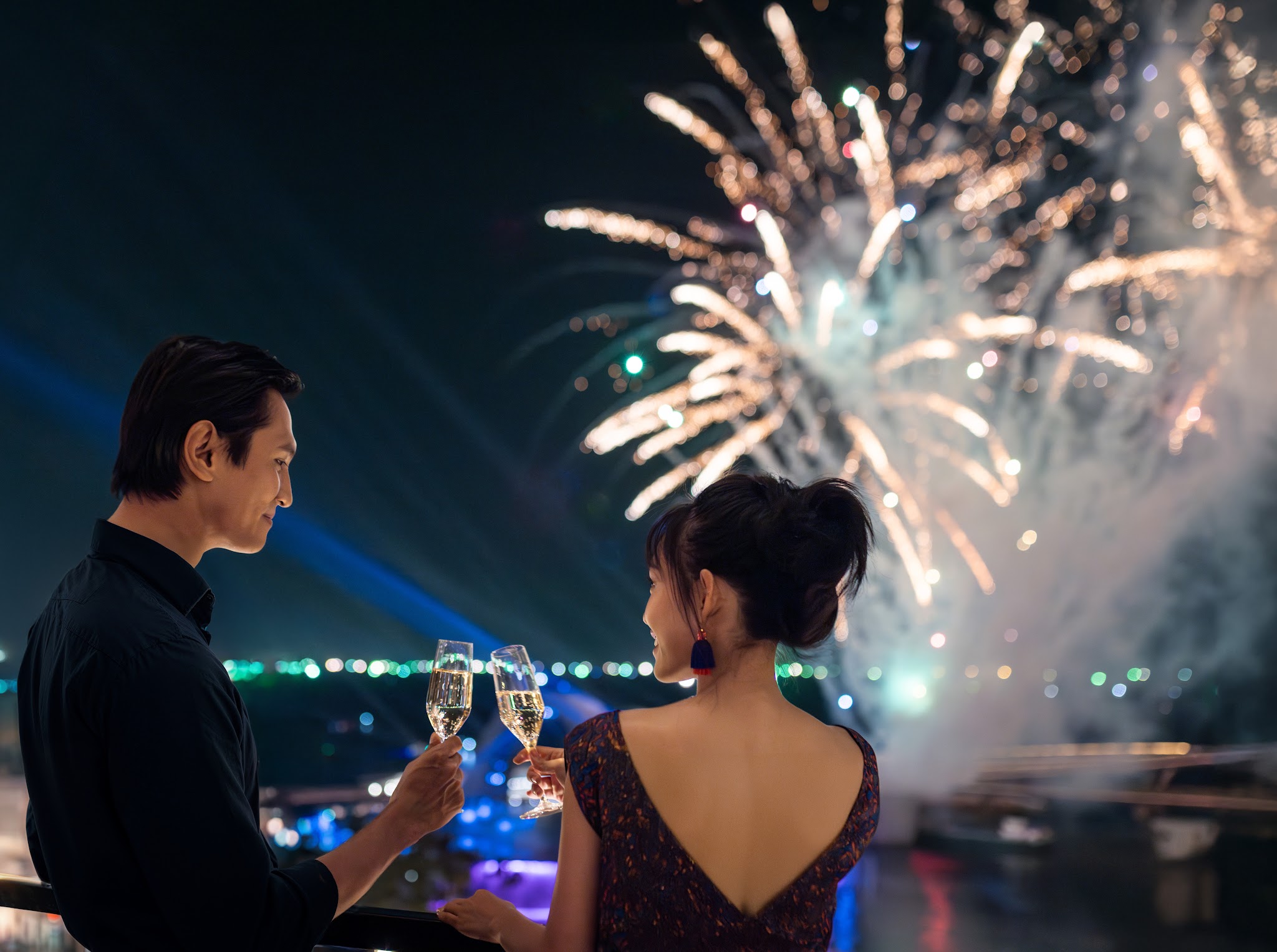 Pháo hoa từ La Festa Phú Quốc