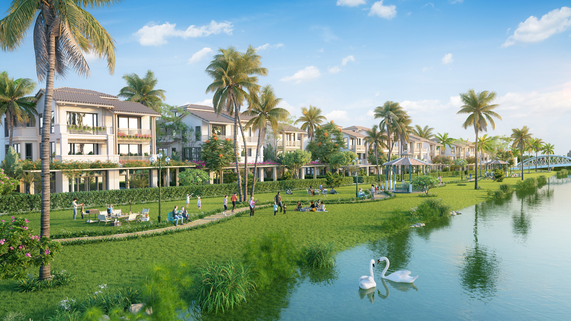 Sun Riverpolis - khu đô thị ven sông đẳng cấp tiên phong cùng hệ thống hạ tầng đô thị hiện đại.