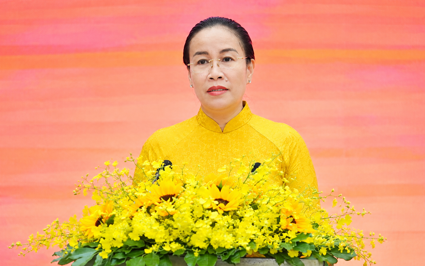 Bà Nguyễn Thị Anh Thi, Phó Chủ tịch TP Đà Nẵng chia sẻ tại buổi lễ ký kết