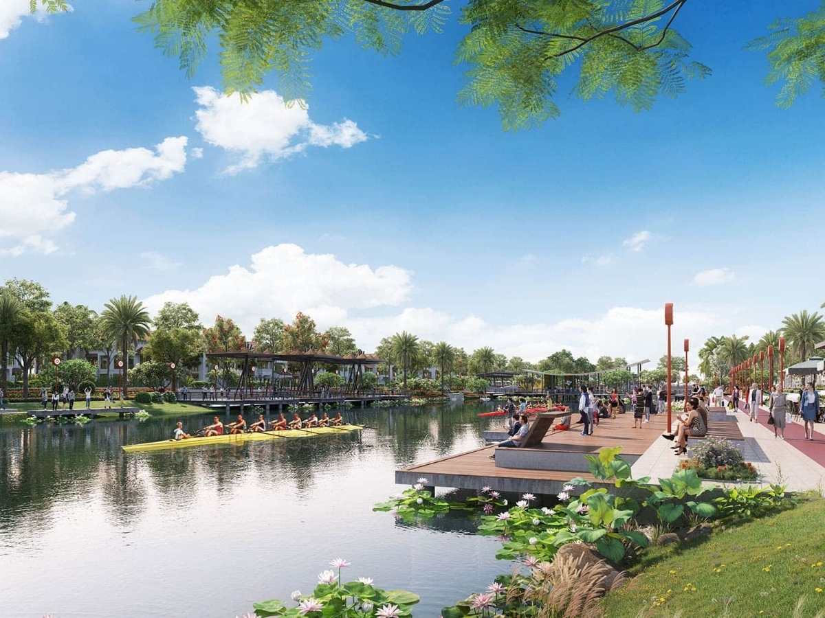Town house có tiềm năng tăng giá nhờ đô thị hóa và phát triển hạ tầng. (Nguồn: Sưu tầm)