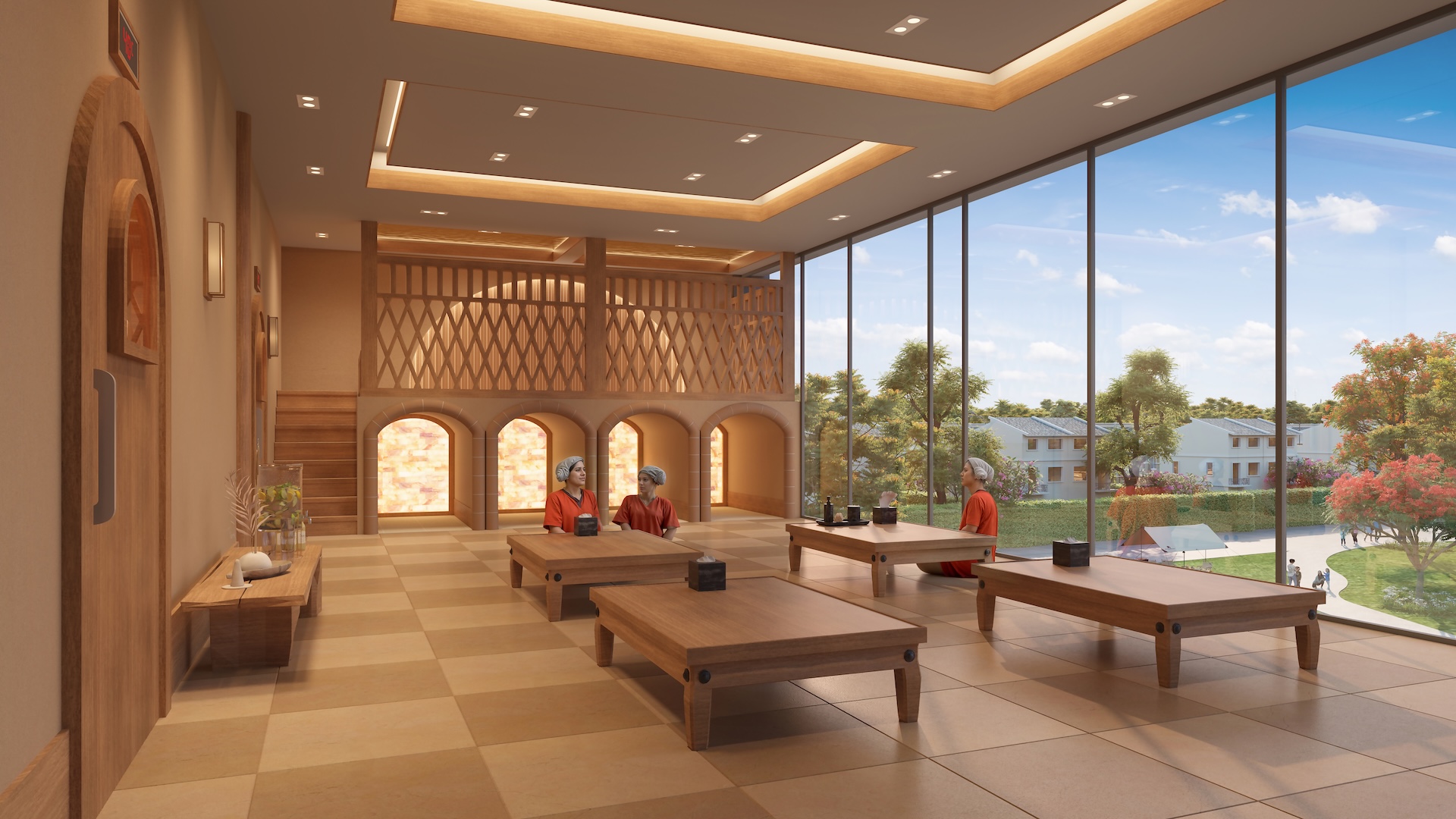 Tiện ích nội khu cao cấp đáp ứng nhu cầu của cư dân. Ảnh minh hoạ. Nguồn ảnh: Sun Property.