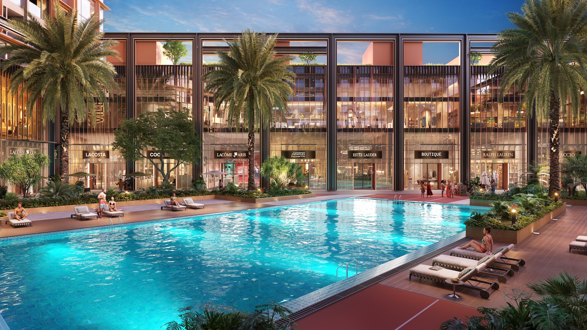 Hệ thống tiện ích chuẩn resort đáp ứng trọn vẹn nhu cầu rèn luyện thể chất và thư giãn tinh thần của cư dân Symphony 5. Ảnh: Sun Property.