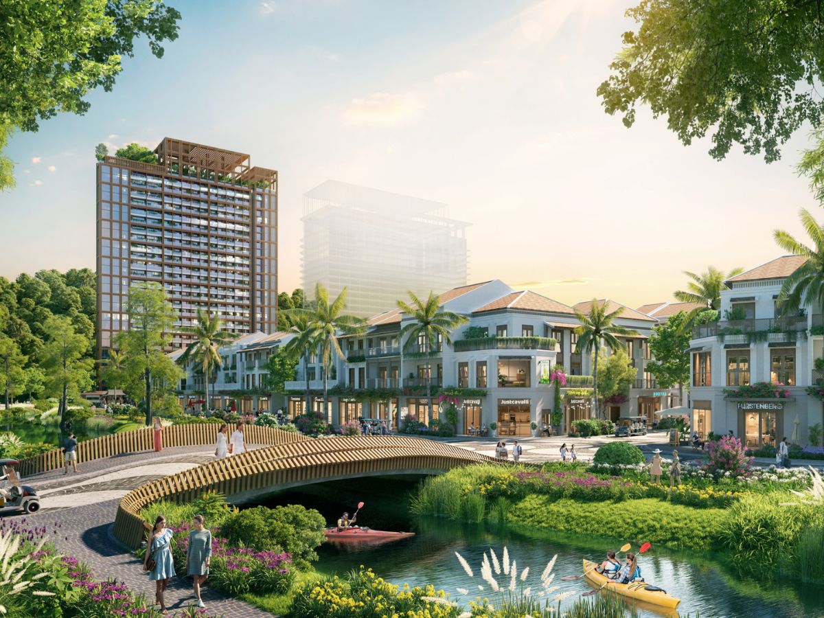Không gian sống xanh là tiêu chuẩn sống mới.