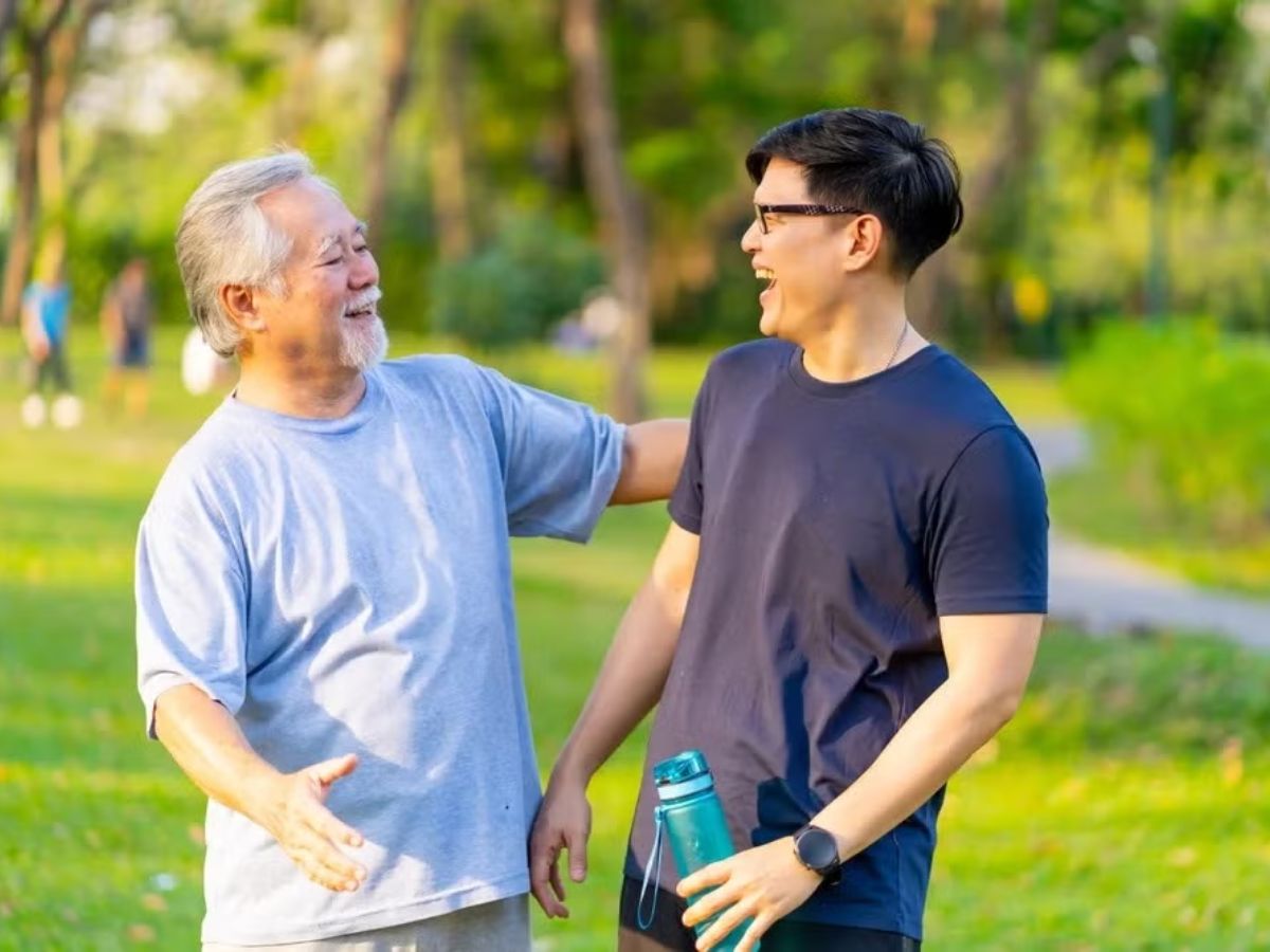 Sức khỏe được xem là tài sản quan trọng nhất của tuổi hưu.