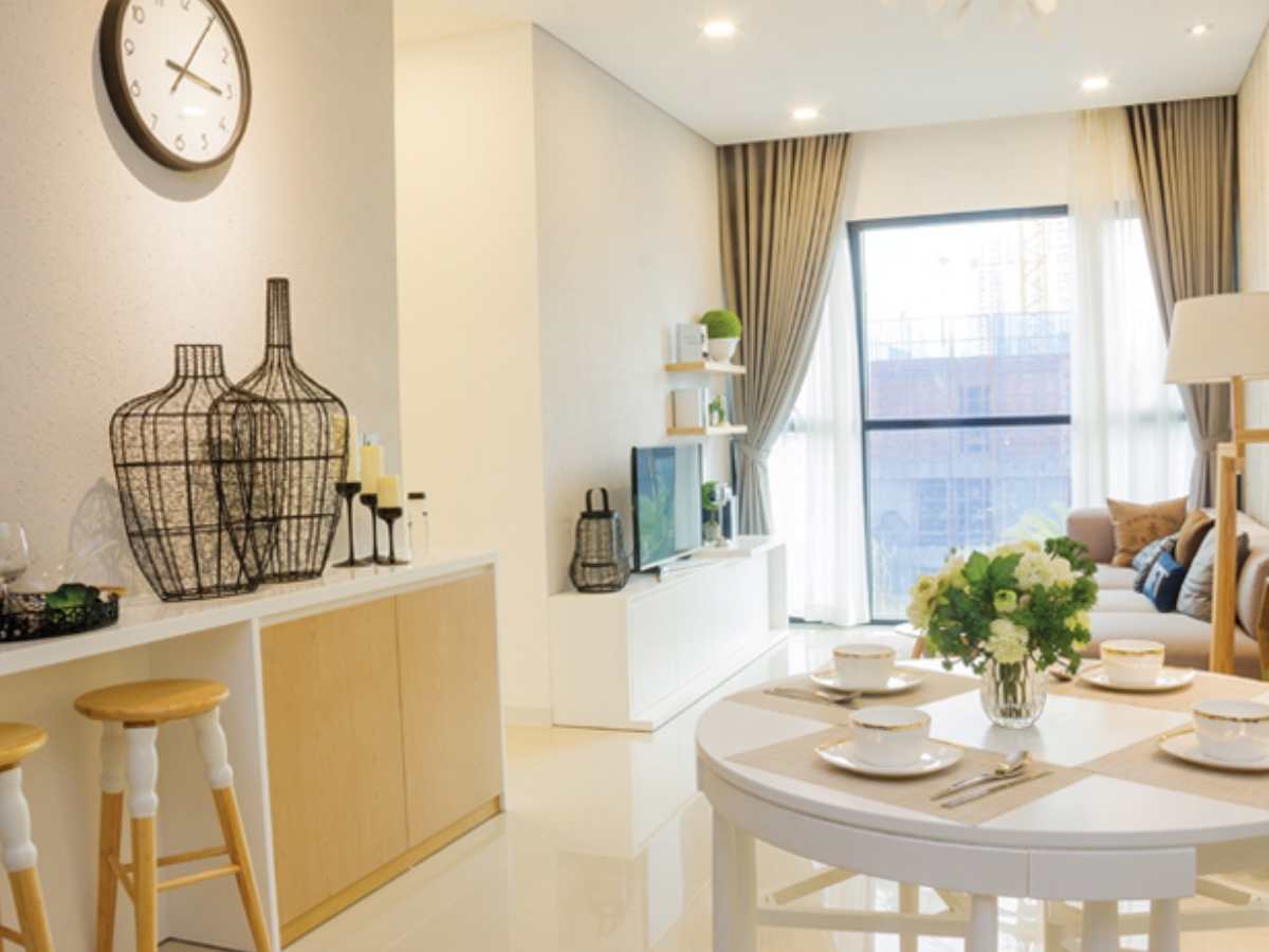 Khu vực nhà ở ven đô sở hữu không gian thông thoáng và không quá chật.