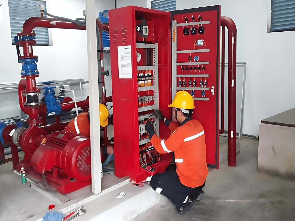 Hệ thống báo cháy ở căn hộ tầng thấp thường dễ được tiếp cận.