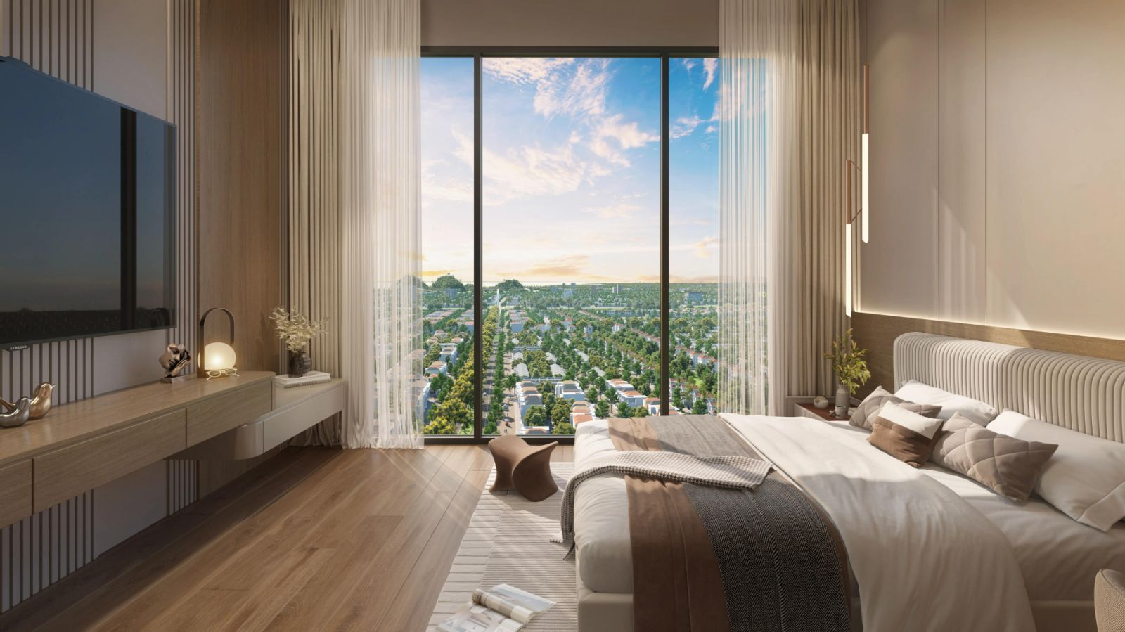 Hình ảnh phối cảnh căn hộ Spana Tower