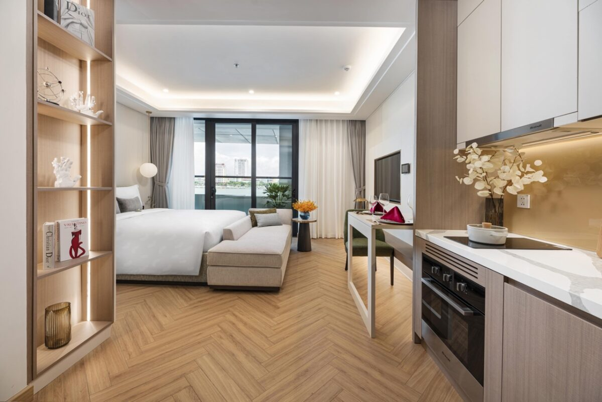 Hình ảnh phối cảnh căn hộ Sun Symphony Residence.