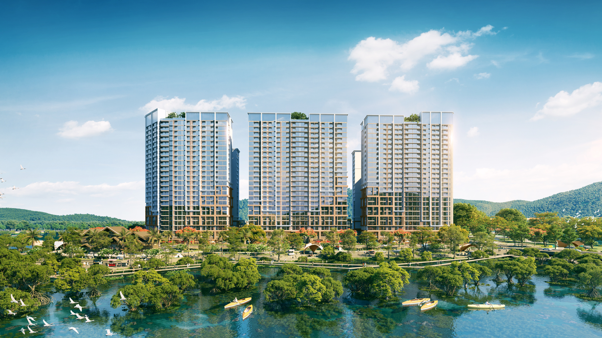 Hình ảnh phối cảnh dự án Charmora City.