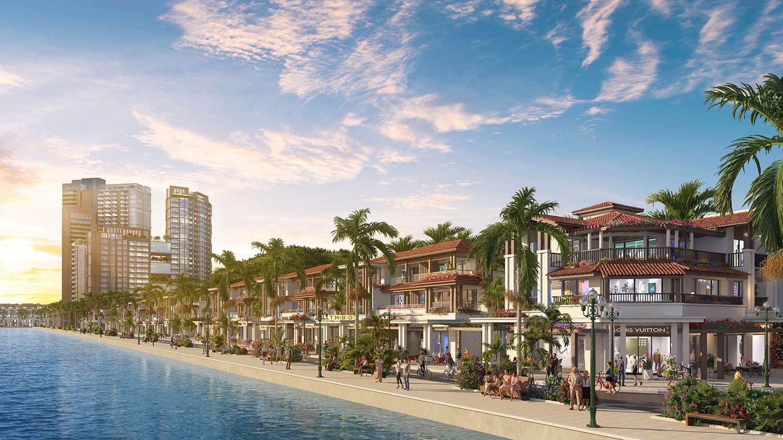Hình ảnh phối cảnh dự án Sun Symphony Residence.