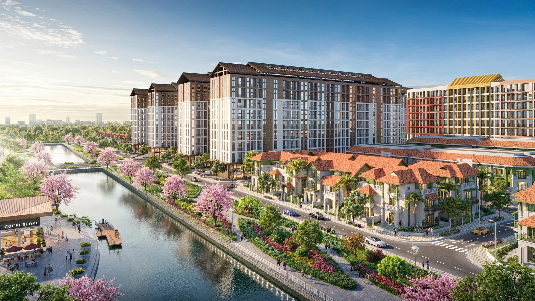 Hình ảnh phối cảnh dự án Sun Urban City.