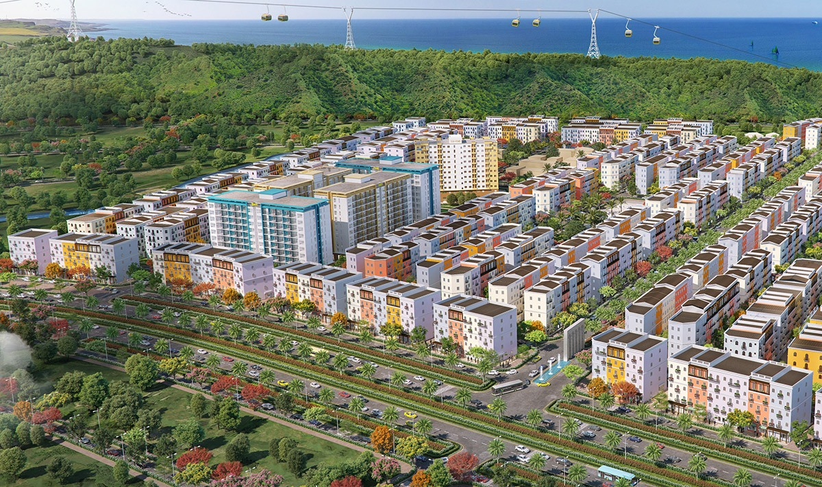 Hình ảnh phối cảnh dự án Sun Grand City New An Thới.