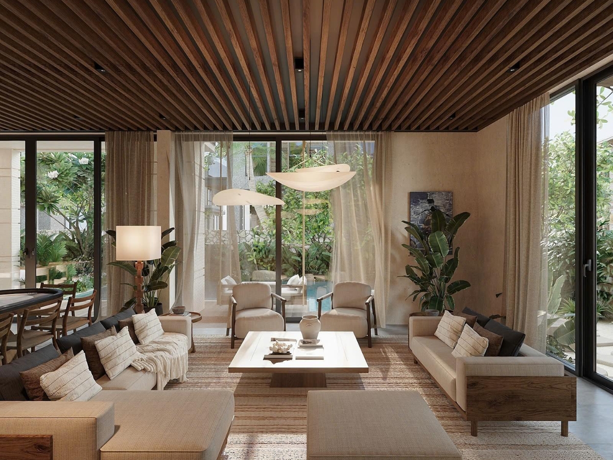 Modern Tropical Living phù hợp với những người yêu thiên nhiên nhưng vẫn muốn tận hưởng tiện nghi hiện đại