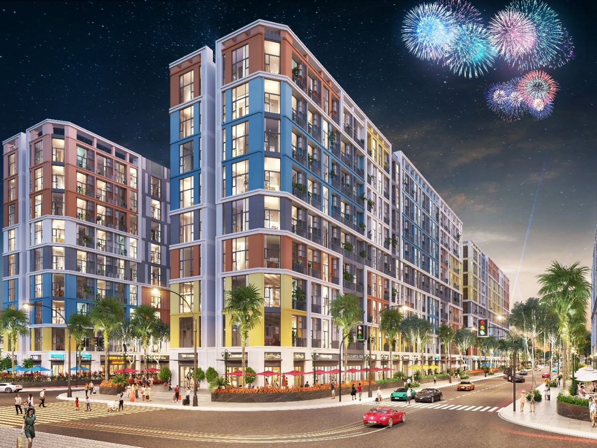 Phối cảnh không gian sống tại Sun Urban City.