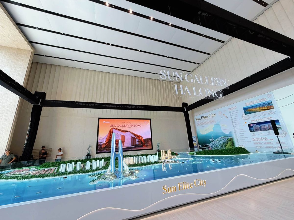 Không gian trải nghiệm Sun Elite City tại Bãi Cháy