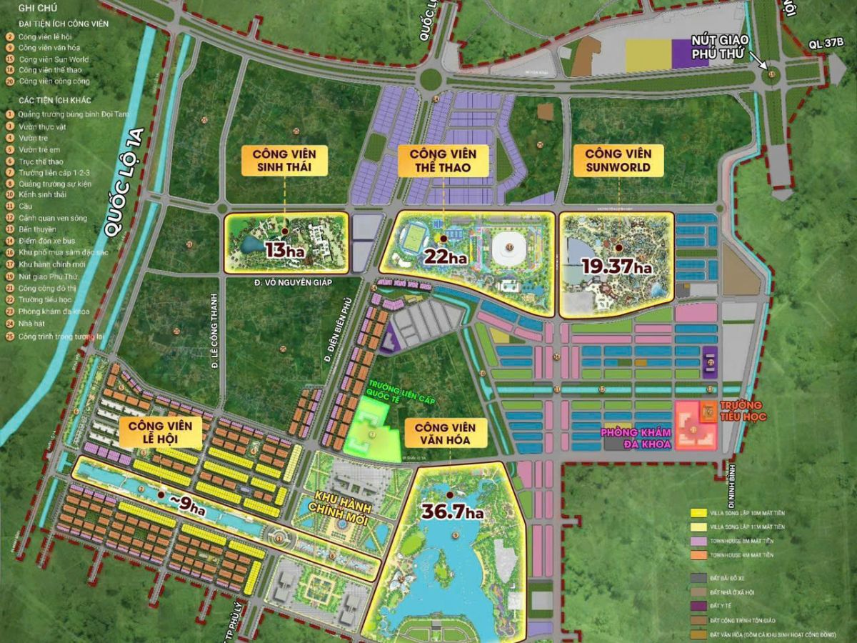 Sun Urban City kiến tạo đô thị nghỉ dưỡng với không gian xanh rộng mở, đón đầu xu hướng người trẻ rời nội đô.