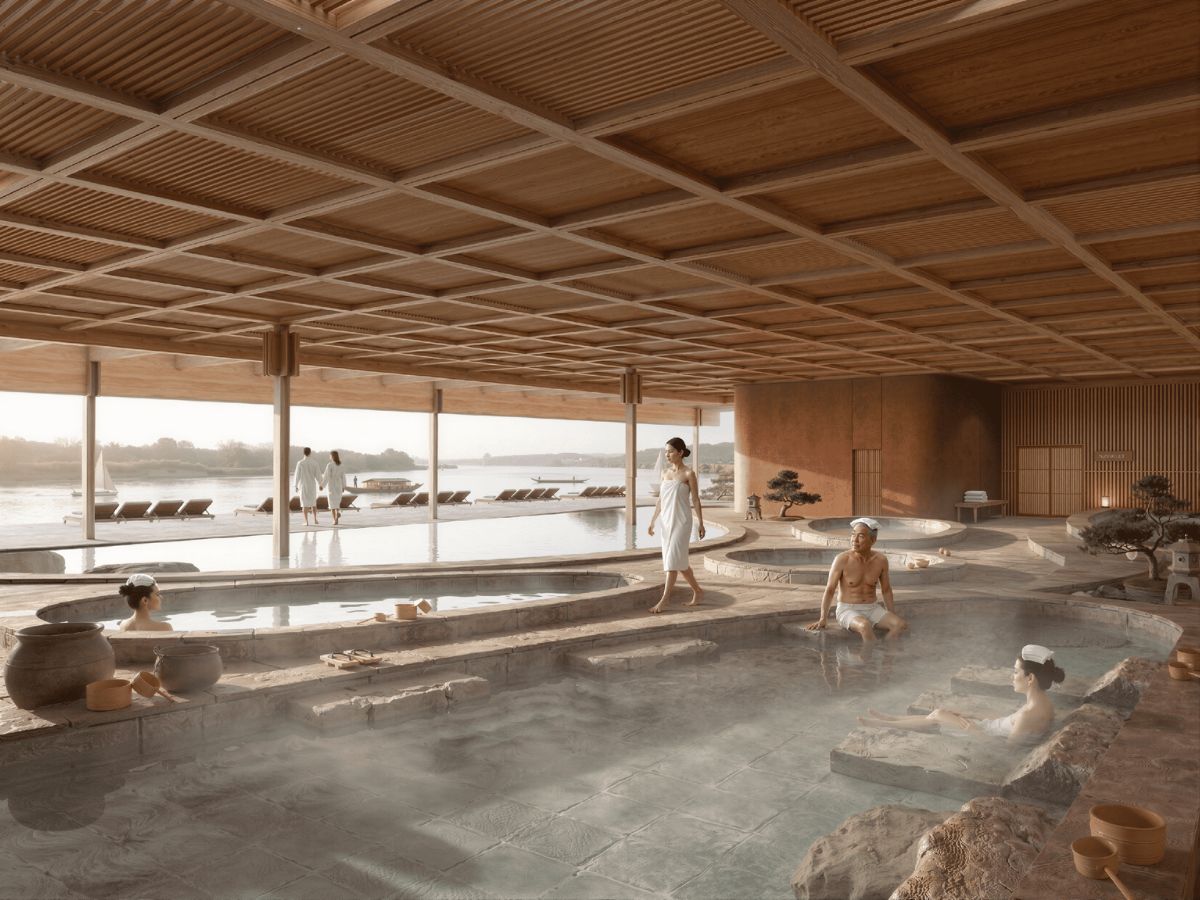 Clubhouse Onsen là tiện ích nổi bật nhất nếu nhìn Elite Island