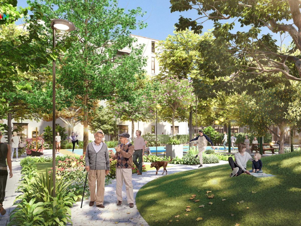 Không gian sống xanh và quy hoạch đồng bộ giúp Sun Urban City đón đầu xu hướng phát triển đô thị vệ tinh.