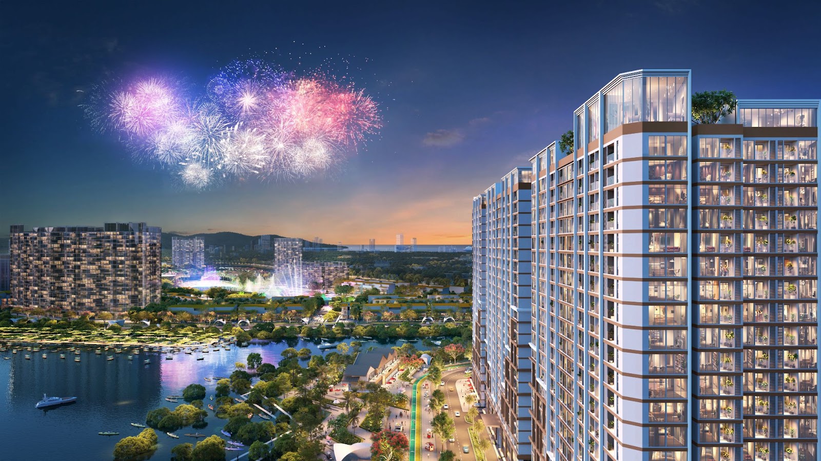 Dự án kiến tạo không gian sống cân bằng, mang đến nhịp sống thư thái mỗi ngày.