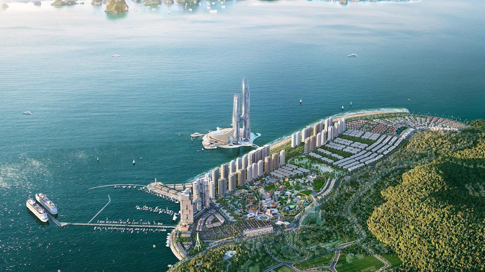 “Thành phố không ngủ” Sun Elite City được kỳ vọng sẽ nâng tầm Bãi Cháy trở thành trung tâm du lịch tầm cỡ quốc tế.