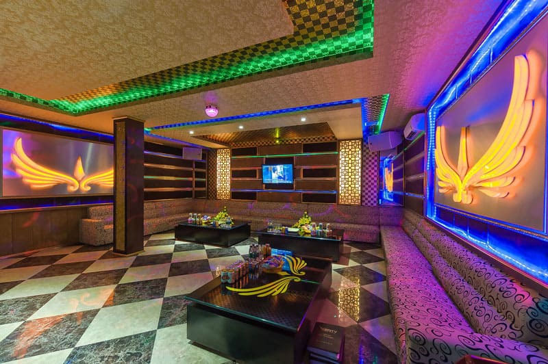 Phòng karaoke của khách sạn Mường Thanh Luxury