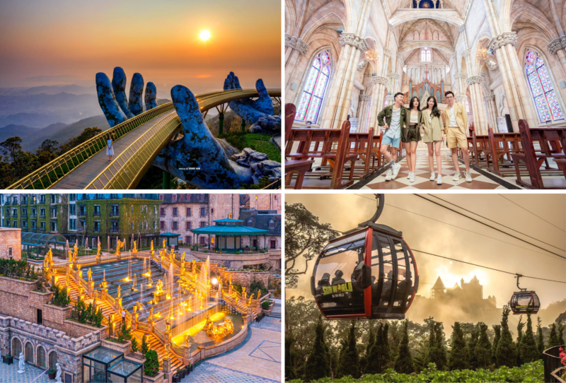 Ba Na Hills có hàng loạt các công trình gây sốt khắp các báo đài và trang mạng xã hội