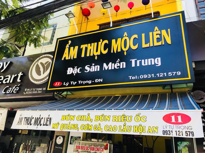 Bún chả cá Quy Nhơn Mộc Liên