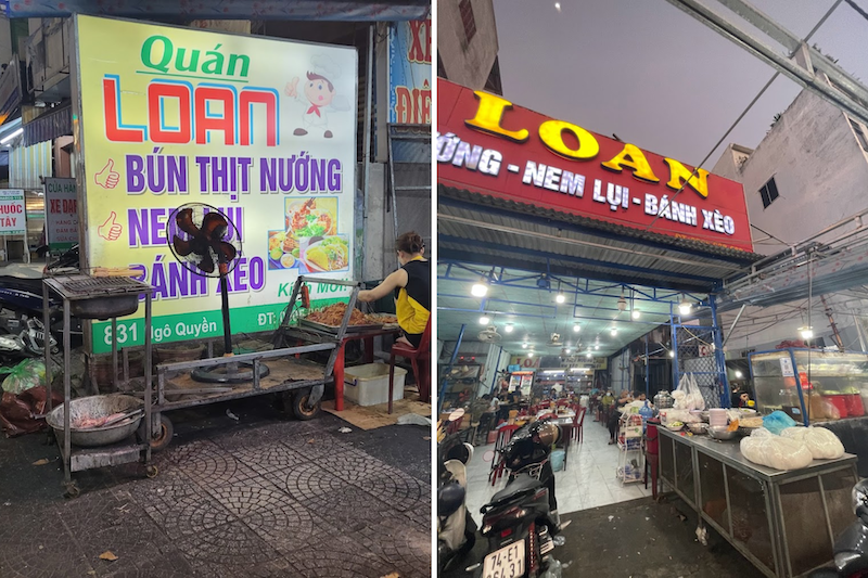 Không gian quán dân dã, nhiều chỗ ngồi rộng rãi