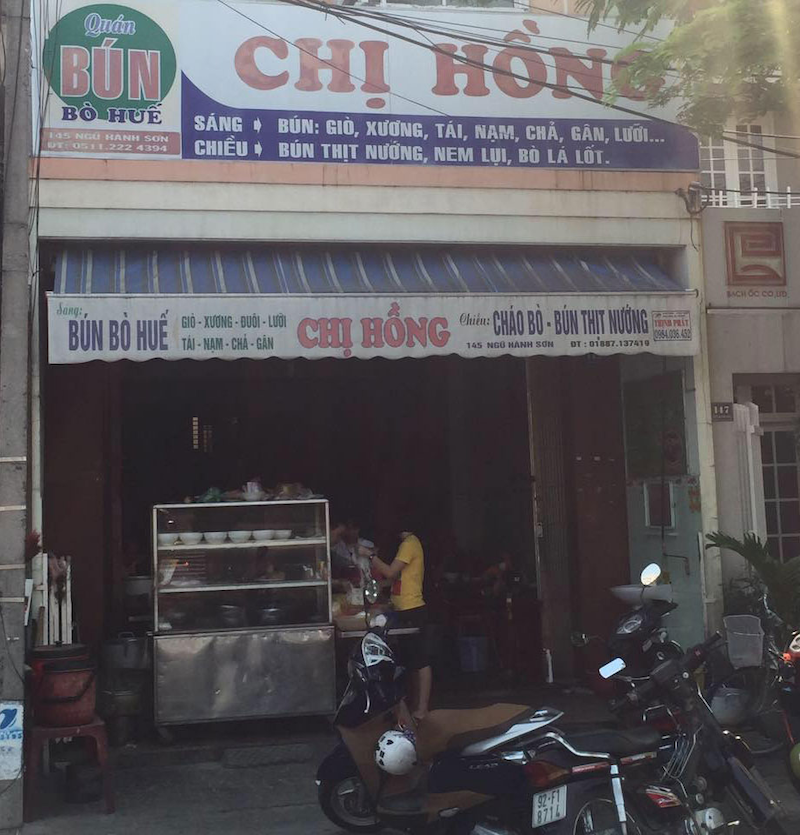 Bún bò Huế Chị Hồng