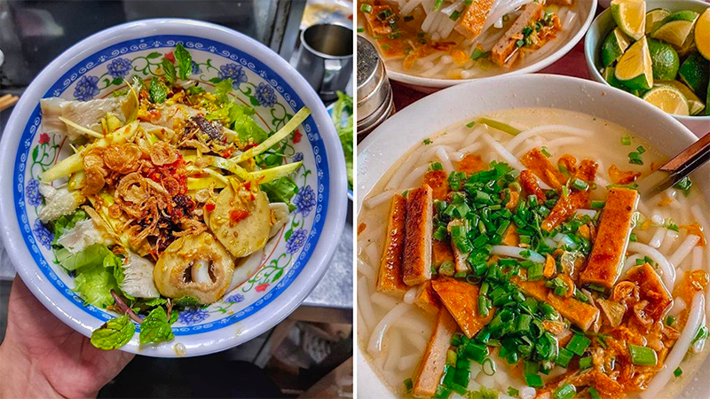 bán bánh canh, hủ tiếu