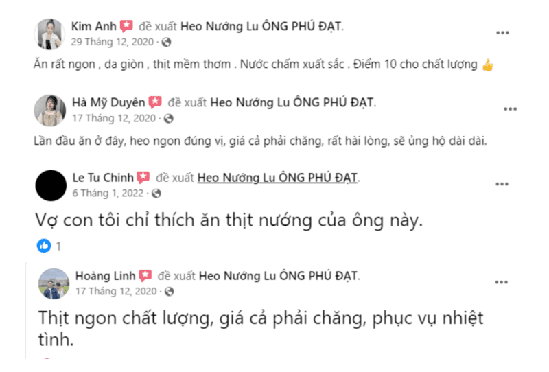 Bánh mì heo quay lu Ông Phú Đạt được nhiều người biết đến và ưa chuộng