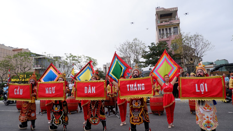 Lễ Cầu Ngư diễn ra với mong ước ngư dân đi biển bình an, thuận lợi (Nguồn: baotangdanang.vn)