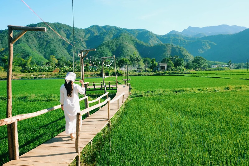 Phong cảnh thiên nhiên hữu tình tại Hòa Bắc Ecolodge (Nguồn: Hòa Bắc Ecolodge)