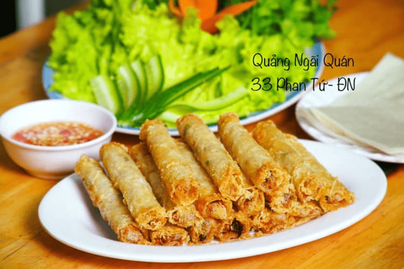 Ram bắp – một món ăn nổi tiếng của Quảng Ngãi được nhiều thực khách yêu thích trong menu của Quảng Ngãi Quán