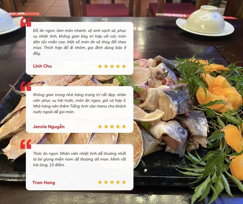 Đánh giá của du khách khi tới trải nghiệm tại Nhà hàng Viet Deli