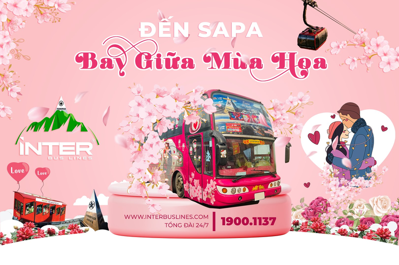 Khám phá “Vương Quốc của muôn loài Hoa” khi đặt vé Inter Bus Lines