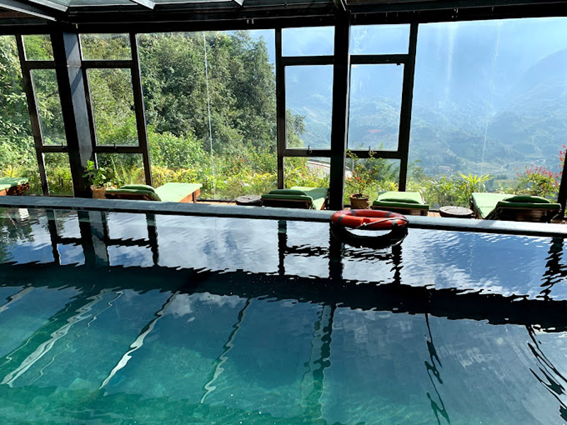 Bể bơi vô cực Sapa Jade Hill Resort & Spa