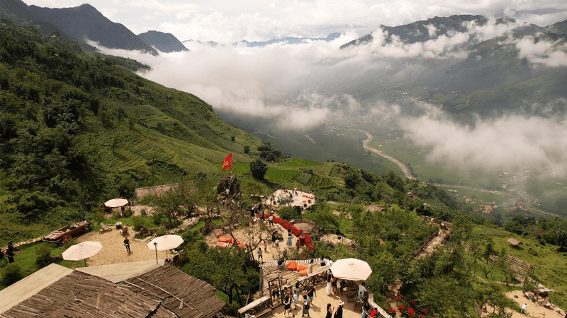 Best View Sa Pa nhìn từ trên cao