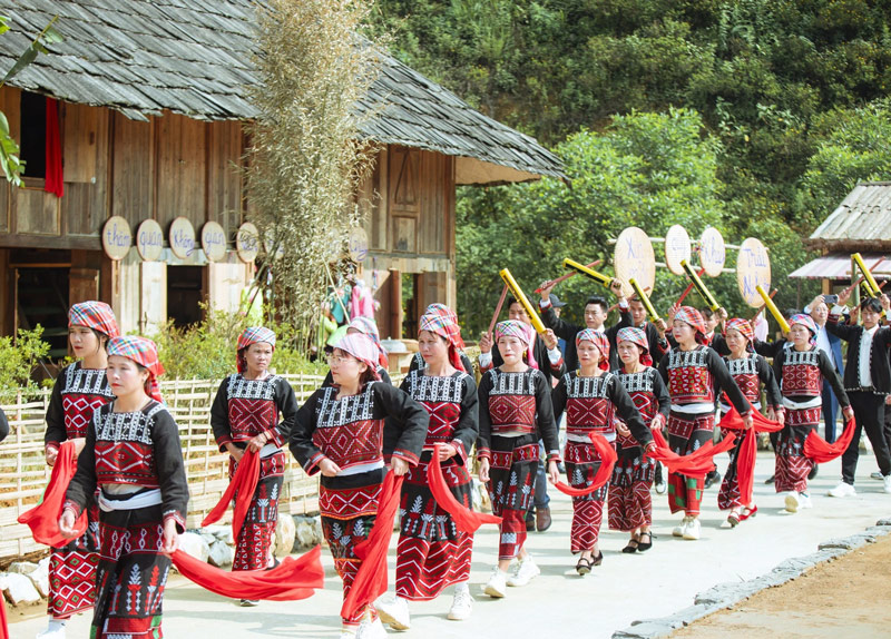 Lễ hội truyền thống của người đồng bào dân tộc tại bản Mây