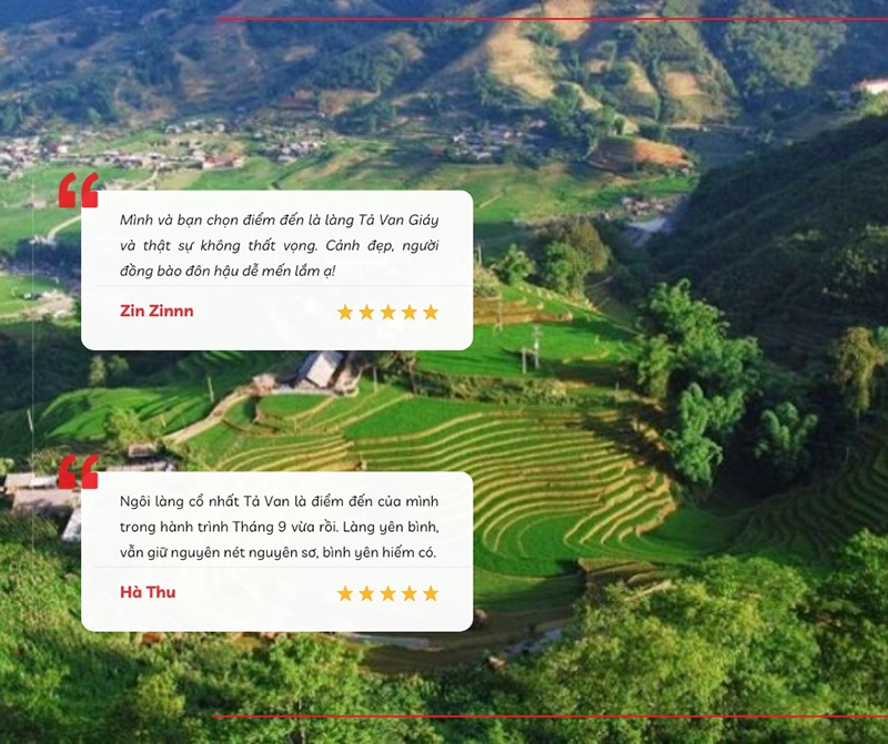 Review trải nghiệm ghé thăm làng Tả Van Giáy