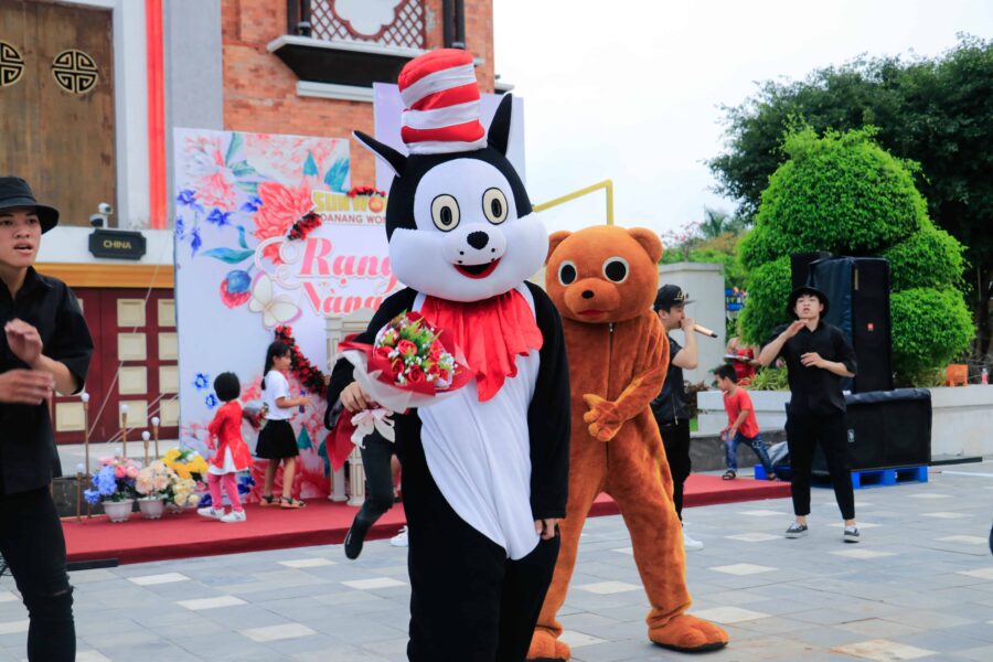 Những chú Mascot ở Sun World Danang Wonders