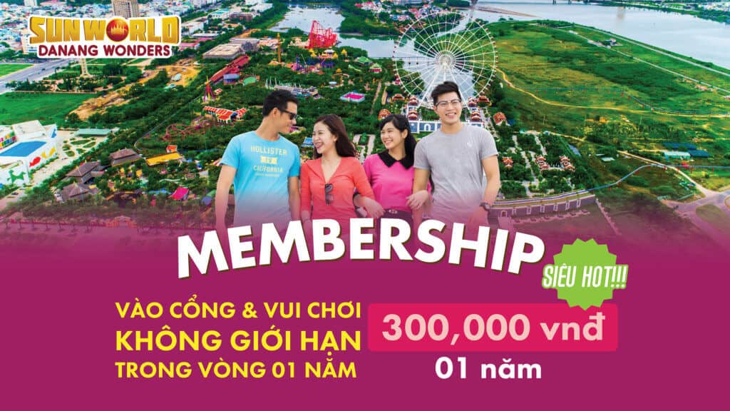 Thẻ Membership tại Sun World Danang Wonders