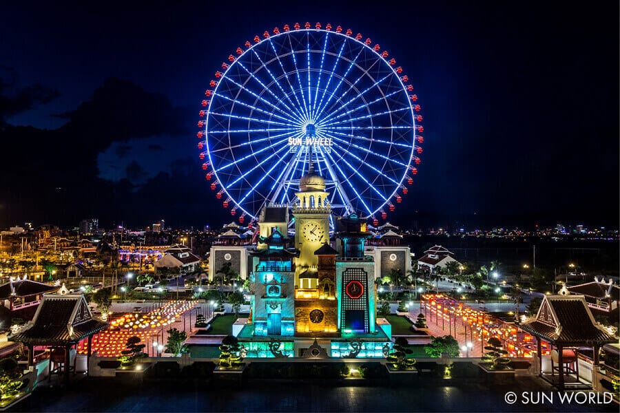 Vòng quay Mặt Trời - Sun Wheel tại Asia Park là niềm tự hào của người dân Đà Nẵng