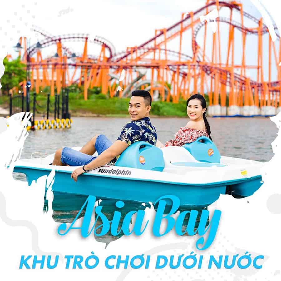 Nhiều trò chơi hấp dẫn dành cho cả gia đình thư giãn tại Asia Park