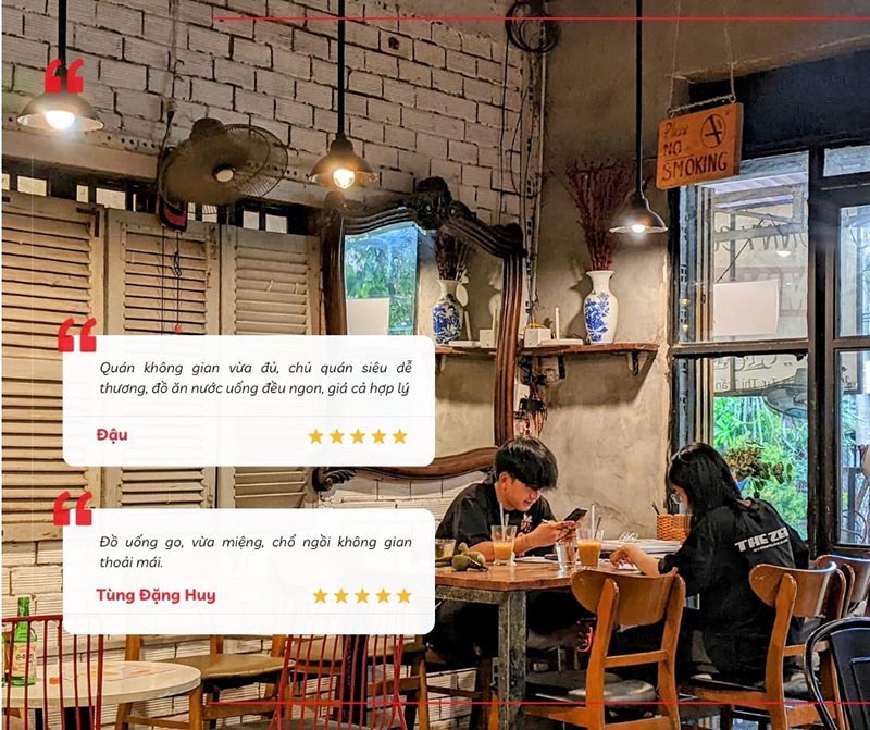 Đánh giá của khách hàng về PAT Café