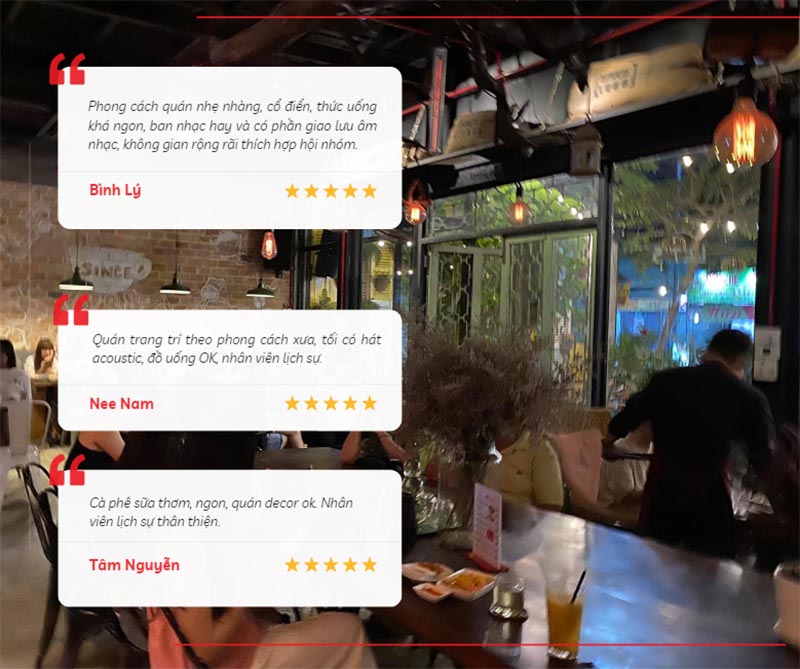 Đánh giá của du khách về Since 1988 cafe